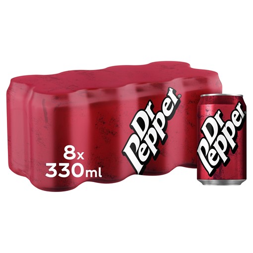 Picture of Dr Pepper 8 x 330ml