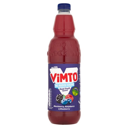 Picture of Vimto Real Fruit Squash Blackberry, Raspberry & Blueberry 1 Litre