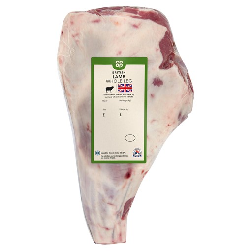 Picture of Co-op British Lamb Whole Leg