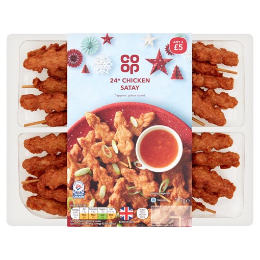 Picture of Co-op 24 Chicken Satay 192g