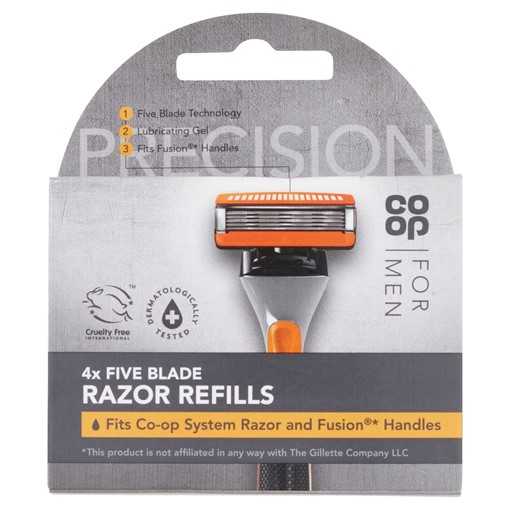 Picture of Co-op for Men Precision 4x Five Blade Razor Refills
