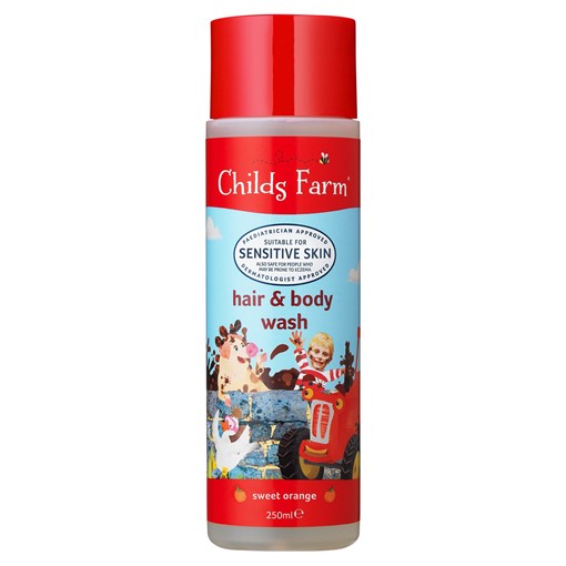 Picture of Childs Farm Hair & Body Wash Organic Sweet Orange 250ml
