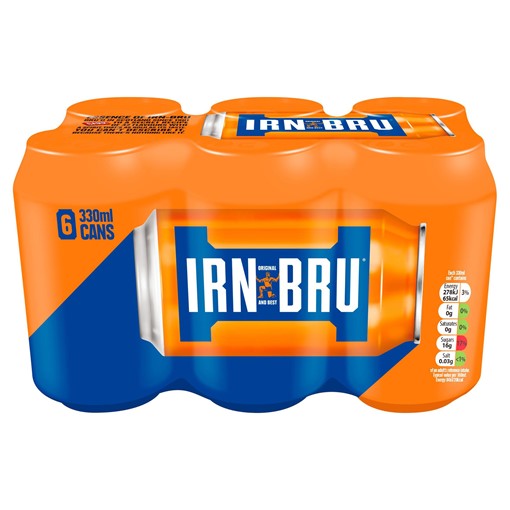 Picture of IRN-BRU 6 x 330ml Cans