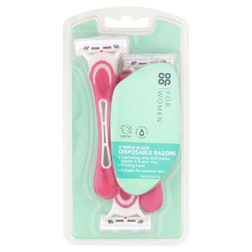 Picture of Co-op for Women 4 Triple Blade Disposable Razors