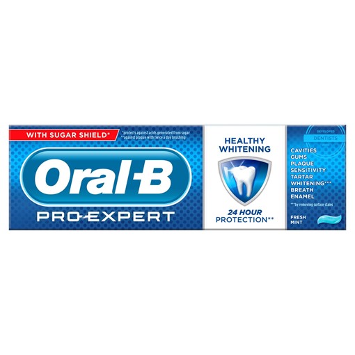 Picture of Oral-B Pro-Expert Healthy Whitening Toothpaste 75ml