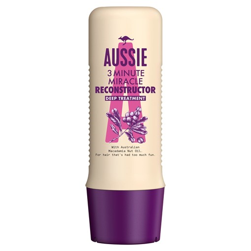 Picture of Aussie 3 Minute Miracle Reconstructor Deep Treatment Hair Mask 250ml