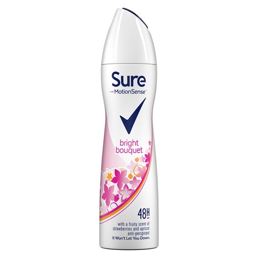 Picture of Sure Bright Bouquet Anti-perspirant Deodorant Aerosol 150ml