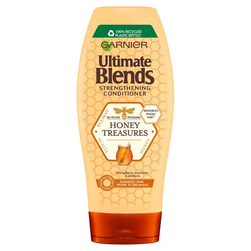Picture of Garnier Ultimate Blends Honey Treasures Strengthening Conditioner for Damaged Hair 360ml