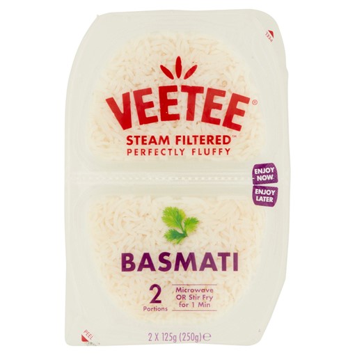 Picture of Veetee Basmati 2 x 125g (250g)