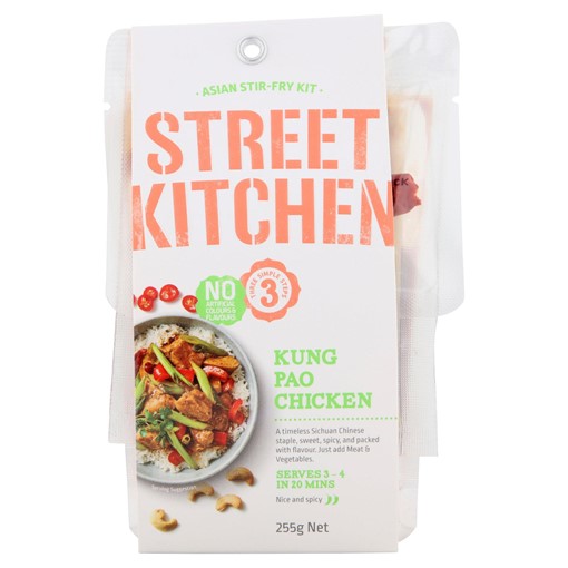 Picture of Street Kitchen Asian Stir-Fry Kit Kung Pao Chicken 255g