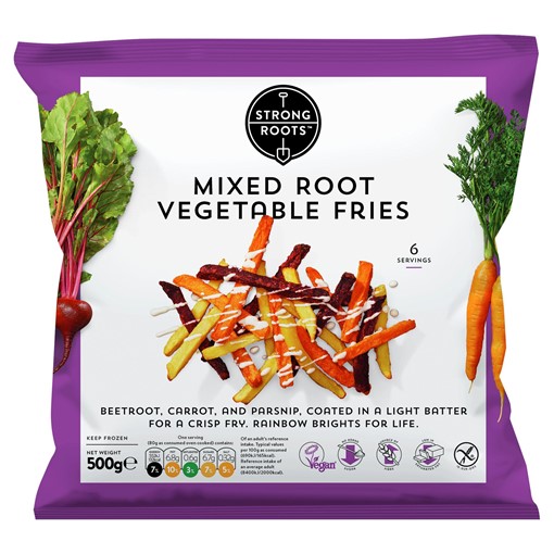 Picture of Strong Roots Mixed Root Vegetable Fries 500g