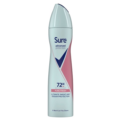 Picture of Sure Pure Fresh Anti-perspirant Deodorant Spray 200 ml