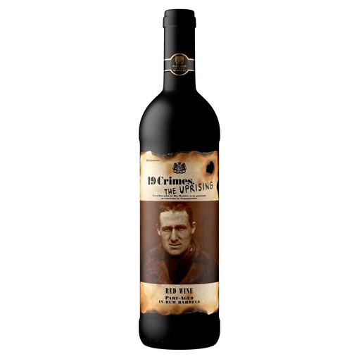 Picture of 19 Crimes The Uprising Red Wine 750ml