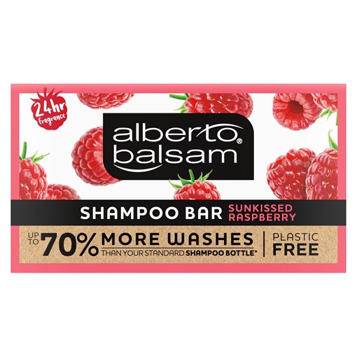 Picture of Alberto Balsam Sunkissed Raspberry Shampoo Bar 75 g