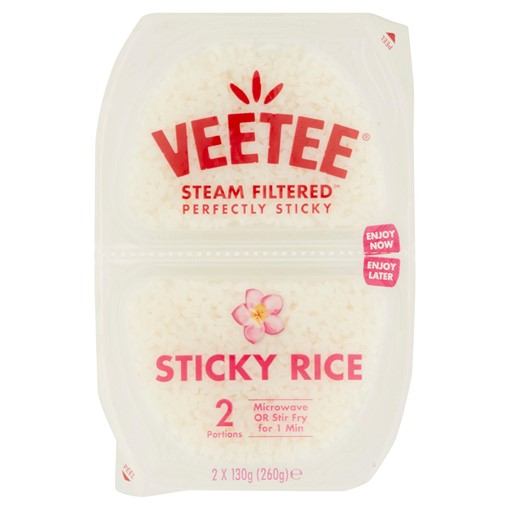 Picture of Veetee Sticky Rice 2 x 130g (260g)