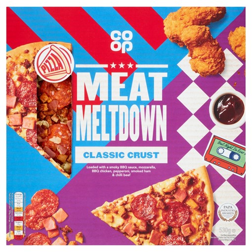 Picture of Co-op Meat Meltdown Classic Crust 530g