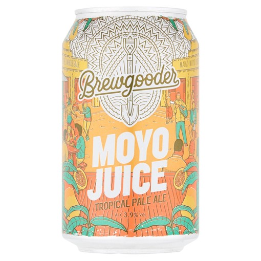 Picture of Brewgooder Moyo Juice Tropical Pale Ale 330ml