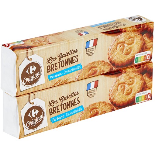 Picture of Carrefour Breton Shortbread Biscuits 2X125g