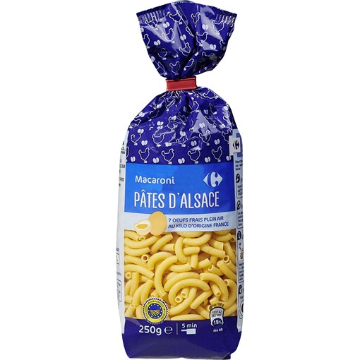 Picture of Carrefour Macaroni with Eggs 250g