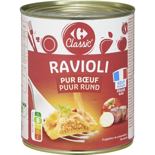 Picture of Carrefour Beef Ravioli 800g
