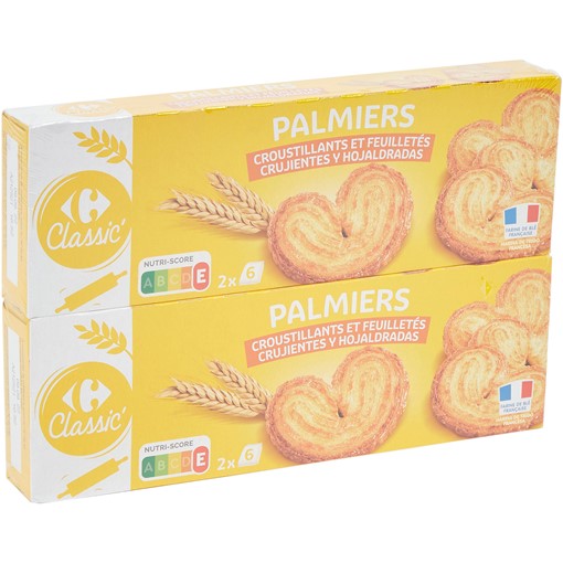Picture of Carrefour Palmier Biscuits 2X100g