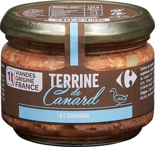 Picture of Carrefour Armagnac Duck Terrine 180g