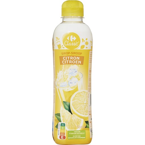 Picture of Carrefour Lemon Syrup 750ml Can