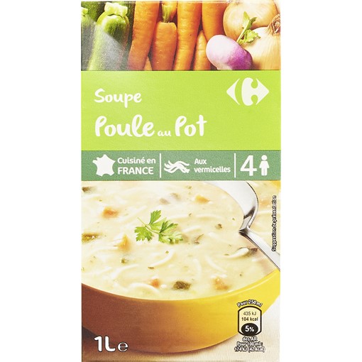 Picture of Carrefour Chicken Pot Soup 1L