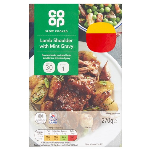 Picture of Co-op Lamb Shoulder with Mint Gravy