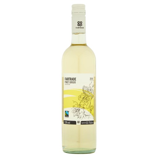 Picture of Co-op Fairtrade Pinot Grigio 75cl