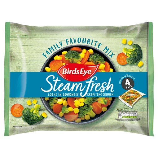 Picture of Birds Eye 4 Steamfresh Family Favourite Mix 540g