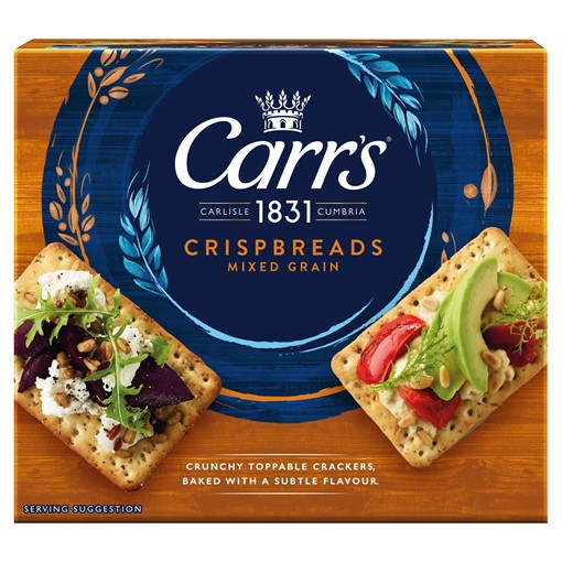 Picture of Carr's Crispbreads Mixed Grain 190g
