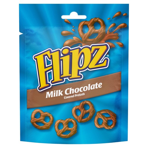 Picture of Flipz Pretzels Milk Chocolate Snacks 90g