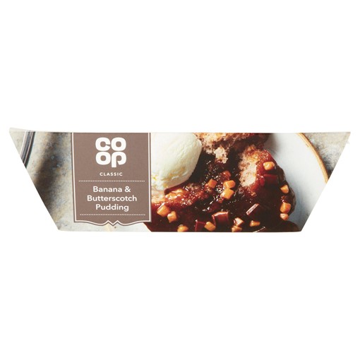 Picture of Co-op Classic Banana & Butterscotch Pudding 250g