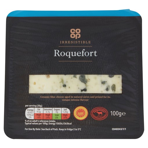 Picture of Co-op Irresistible Roquefort 100g