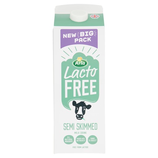 Picture of Arla Lacto Free Semi Skimmed Milk Drink 2 Litre