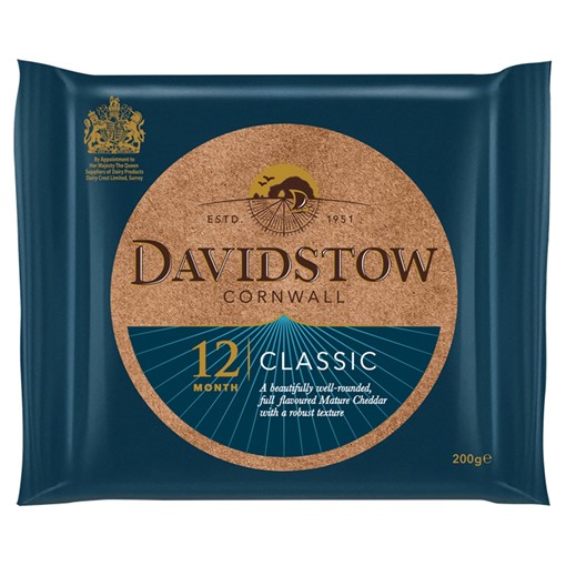 Picture of Davidstow Classic Cornish Mature Cheese 200g