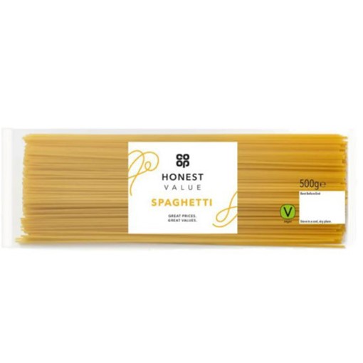 Picture of Co-op Honest Value Spaghetti 500G