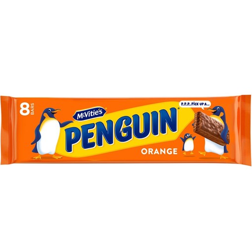 Picture of McVitie's Penguin Orange 8PK