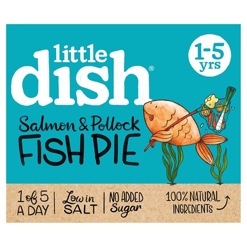 Picture of Little Dish Salmon & Pollock Fish Pie 1-5 yrs 200g