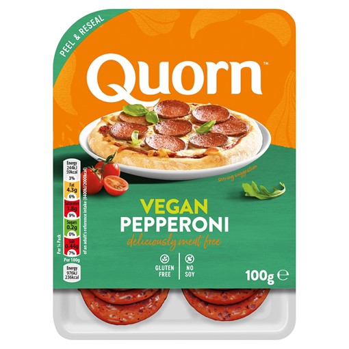 Picture of Quorn Vegan Pepperoni 100g