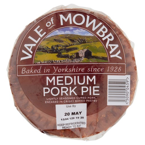 Picture of Vale of Mowbray Traditional Medium Pork Pie