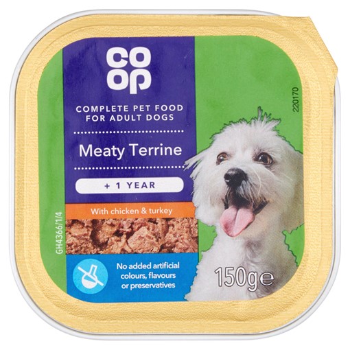Picture of Co-op Meaty Terrine with Chicken & Turkey +1 Year 150g