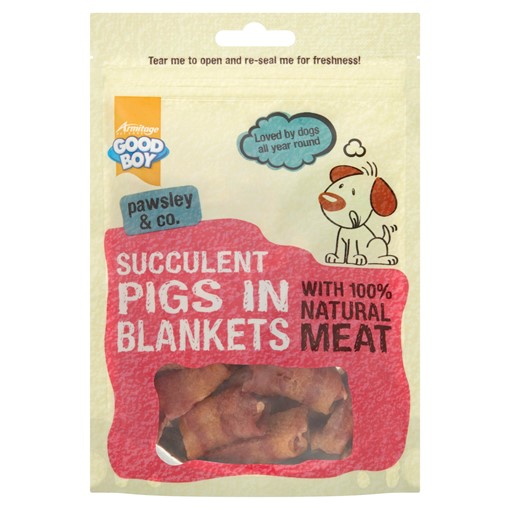 Picture of Good Boy Pawsley & Co Succulent Pigs in Blankets 80g