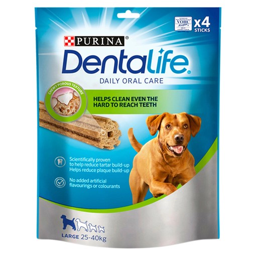 Picture of Dentalife Large Dog Treat Dental Chew 4 Stick