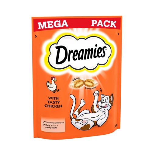 Picture of Dreamies Cat Treat Biscuits with Chicken Mega Pack 200g