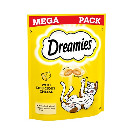 Picture of Dreamies Cat Treat Biscuits with Cheese Mega Pack 200g