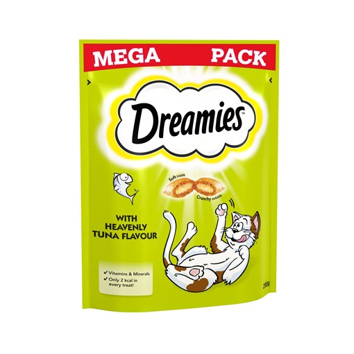 Picture of Dreamies Cat Treat Biscuits with Tuna Flavour Mega Pack 200g