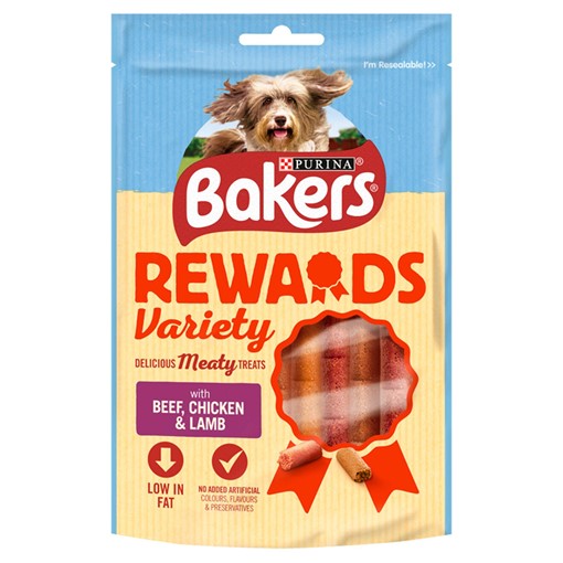 Picture of BAKERS Dog Treat Mixed Variety Rewards 100g
