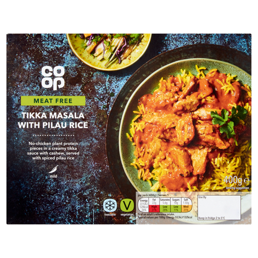 Picture of Co-op Meat Free Chicken Tikka 400G